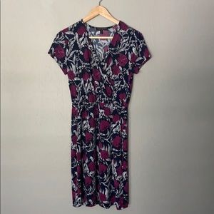 Banana Republic Floral Faux Wrap Dress